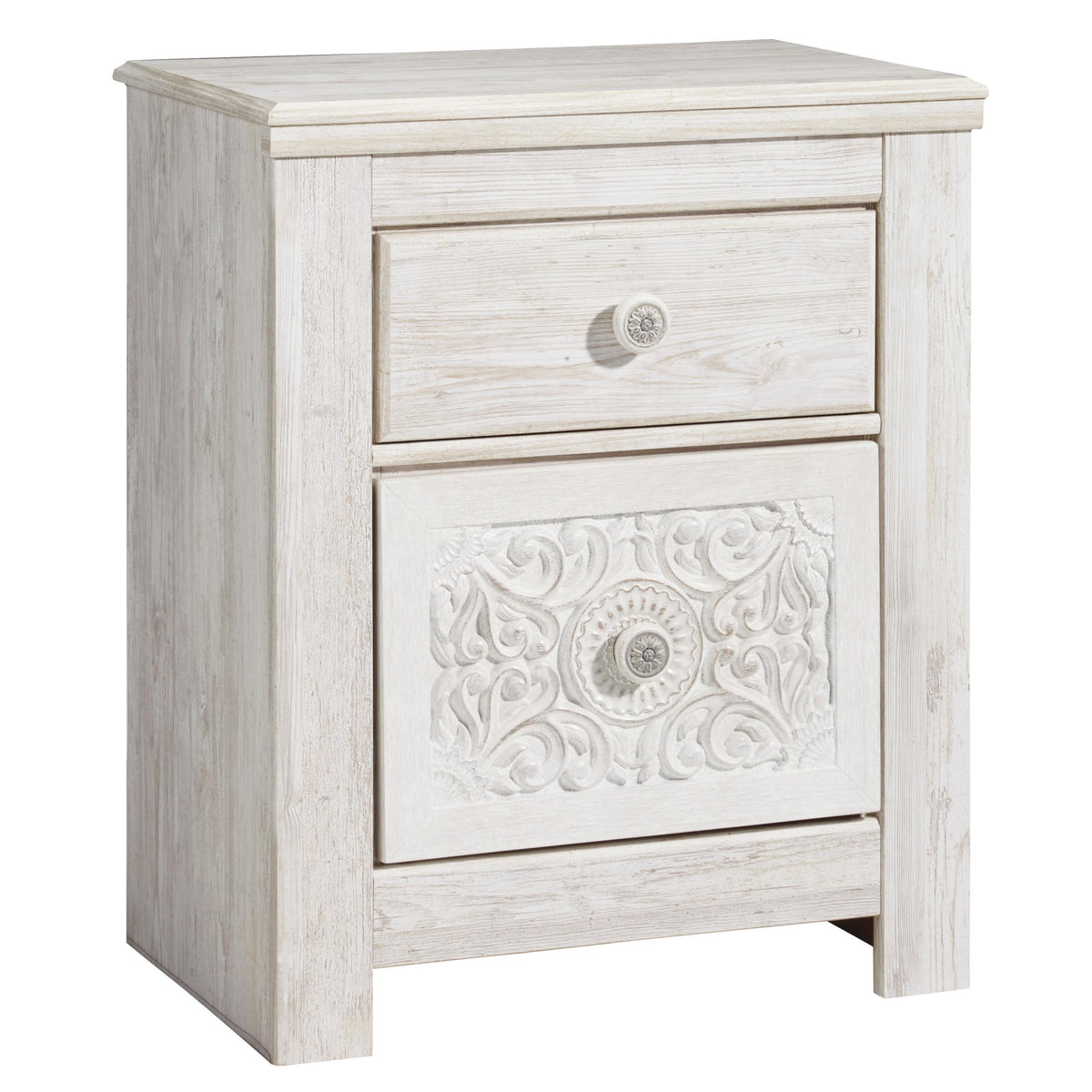  Signature Design by Ashley Paxberry B181-92 Two Drawer Night Stand IMAGE 1