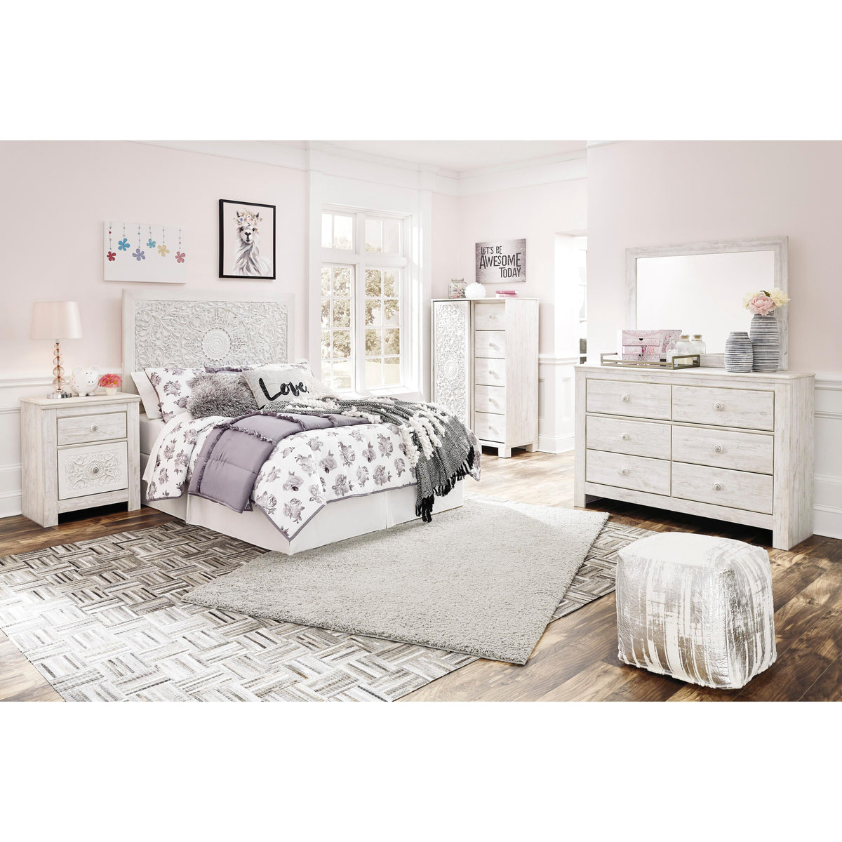  Signature Design by Ashley Paxberry B181-92 Two Drawer Night Stand IMAGE 14