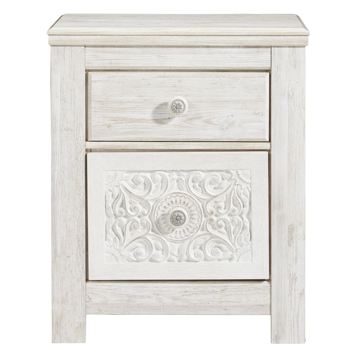  Signature Design by Ashley Paxberry B181-92 Two Drawer Night Stand IMAGE 3