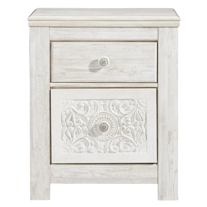  Signature Design by Ashley Paxberry B181-92 Two Drawer Night Stand IMAGE 3