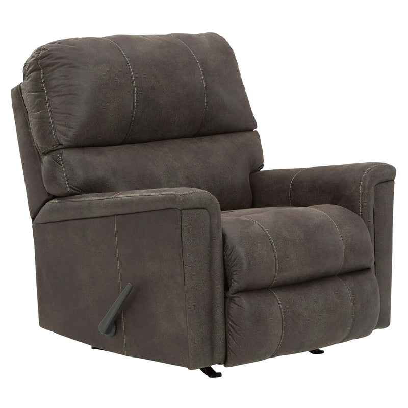 Signature Design by Ashley Navi Rocker Leather Look Recliner 9400225 IMAGE 1