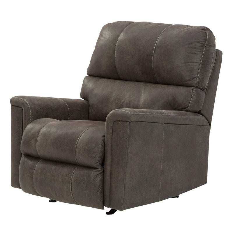Signature Design by Ashley Navi Rocker Leather Look Recliner 9400225 IMAGE 3