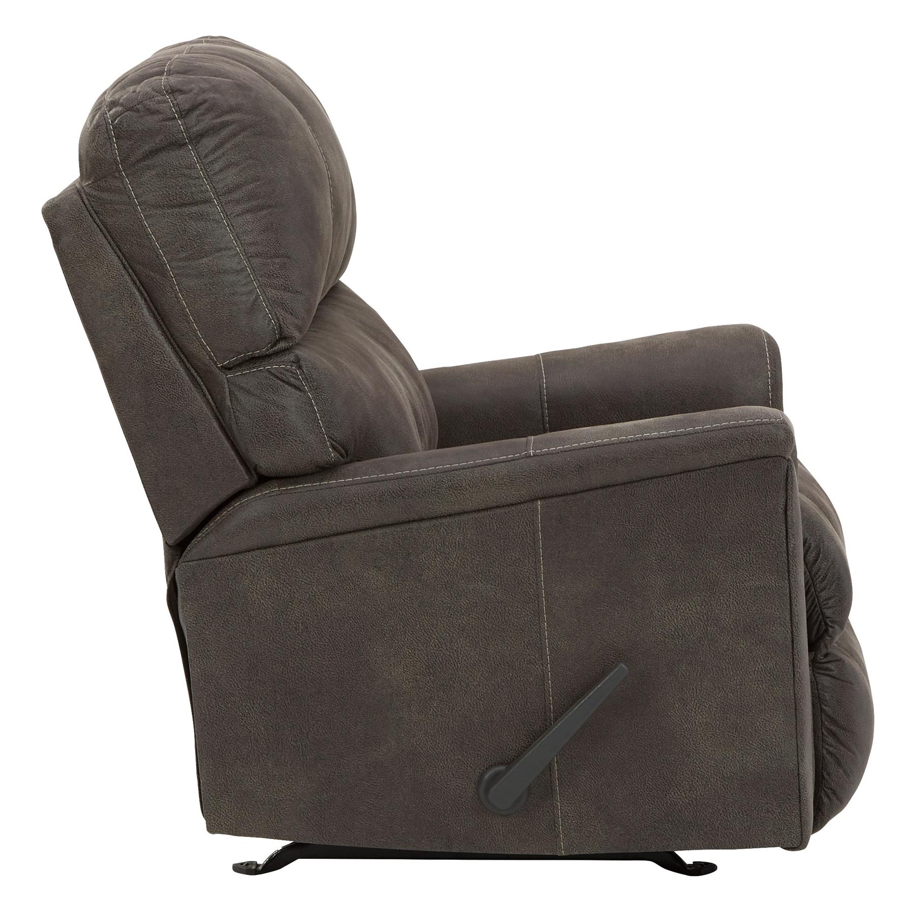 Signature Design by Ashley Navi Rocker Leather Look Recliner 9400225 IMAGE 5