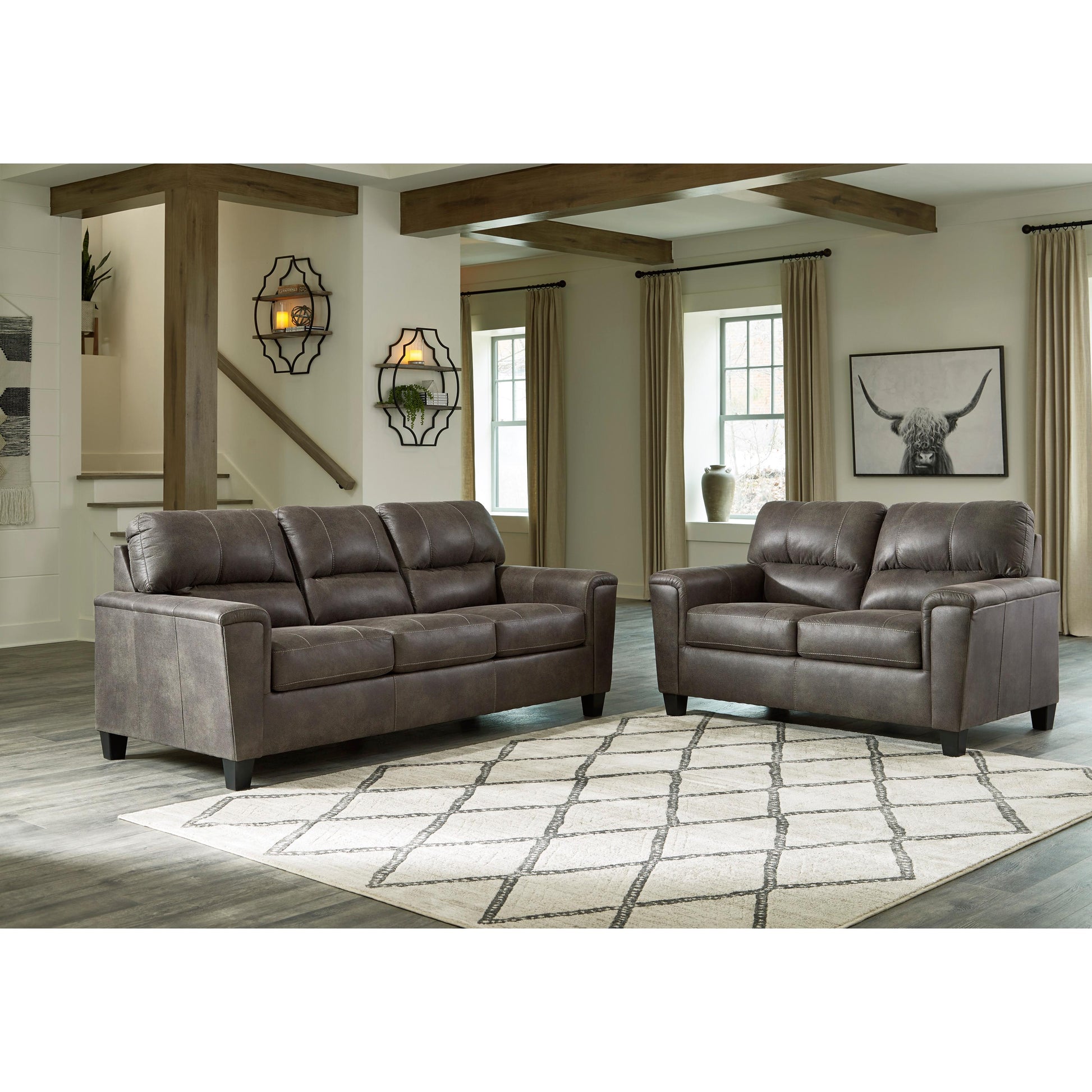 Signature Design by Ashley Navi 9400239 Queen Sofa Sleeper IMAGE 7