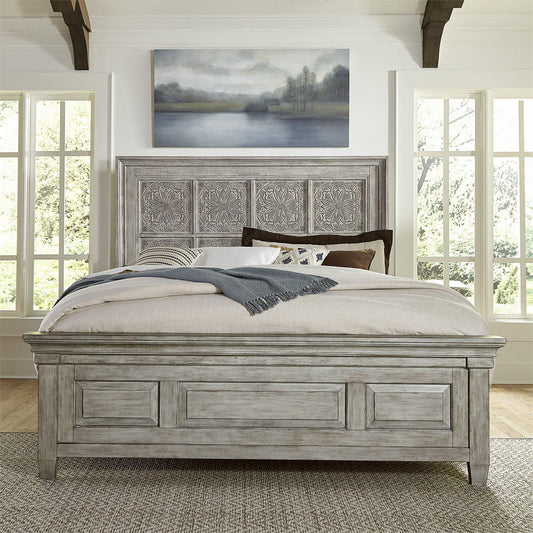  Liberty Furniture Industries Inc. Heartland 824-BR-OQPB Queen Panel Bed IMAGE 1