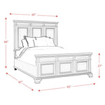 Elements International Calloway Queen Panel Bed CY300QB IMAGE 10