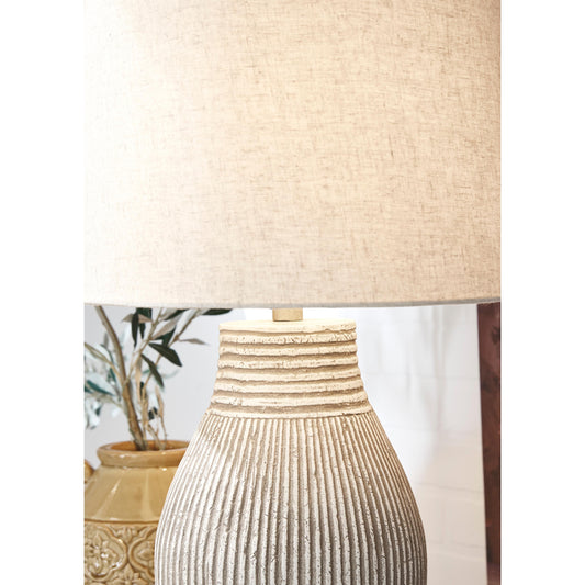 Signature Design by Ashley Layal L235634 Paper Table Lamp IMAGE 2