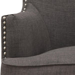 Elements International Kori Stationary Fabric Accent Chair UKR090100CA IMAGE 3