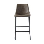  Elements International Wes BWS900BSE Bar Stool - Gray IMAGE 2