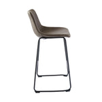  Elements International Wes BWS900BSE Bar Stool - Gray IMAGE 3