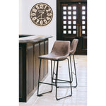  Elements International Wes BWS900BSE Bar Stool - Gray IMAGE 9