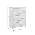 Elements International Bailey 5-Drawer Chest BY500CH IMAGE 9
