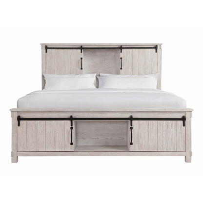  Elements International Scott SC670KB King Platform Storage Bed IMAGE 2