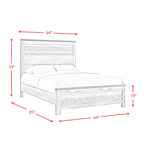 Elements International Millers Cove Queen Panel Bed MC300QB IMAGE 9