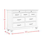 Elements International Slater 9-Drawer Dresser SR600DR IMAGE 12