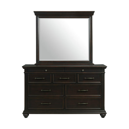 Elements International Slater 9-Drawer Dresser with Mirror SR800DRMR IMAGE 2
