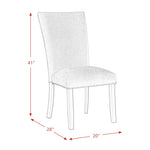 Elements International Francesca Dining Chair CFC700VSC IMAGE 14