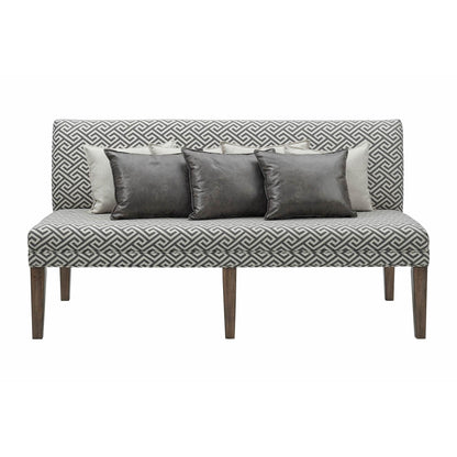  Elements International Gramercy DGC530SF Dining Settee IMAGE 2