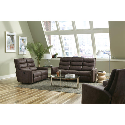  Catnapper Gill 62642 Power Reclining Loveseat - Chocolate IMAGE 4