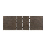 Elements International Stone Counter Height Dining Table with Trestle Base DST190CDTB IMAGE 5