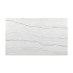 Elements International Valentino Dining Table with Marble Top and Pedestal Base CVL500DTB IMAGE 4