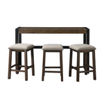 Elements International Caesar 4 pc Counter Height Dinette TCA100BTSP IMAGE 2