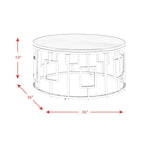 Elements International Ester Coffee Table CES100CT IMAGE 12