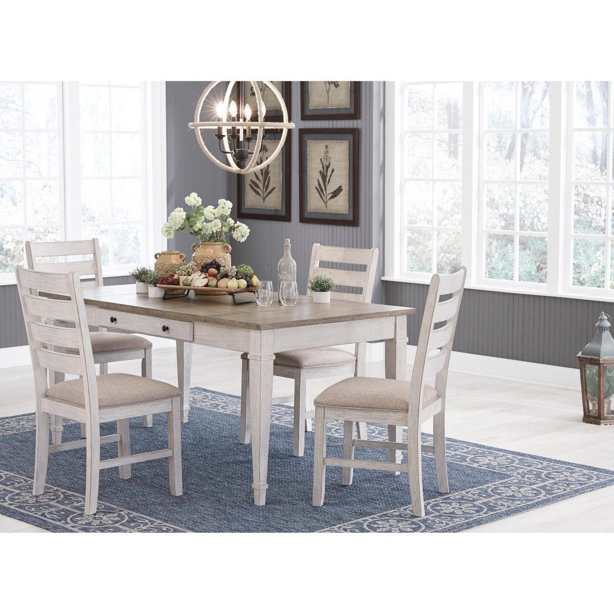  Signature Design by Ashley Skempton D394-25 Rectangular Dining Room Table with Storage IMAGE 11
