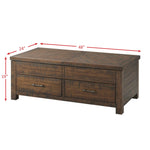 Elements International Jax TJX100CTLT Lift Top Coffee Table IMAGE 8