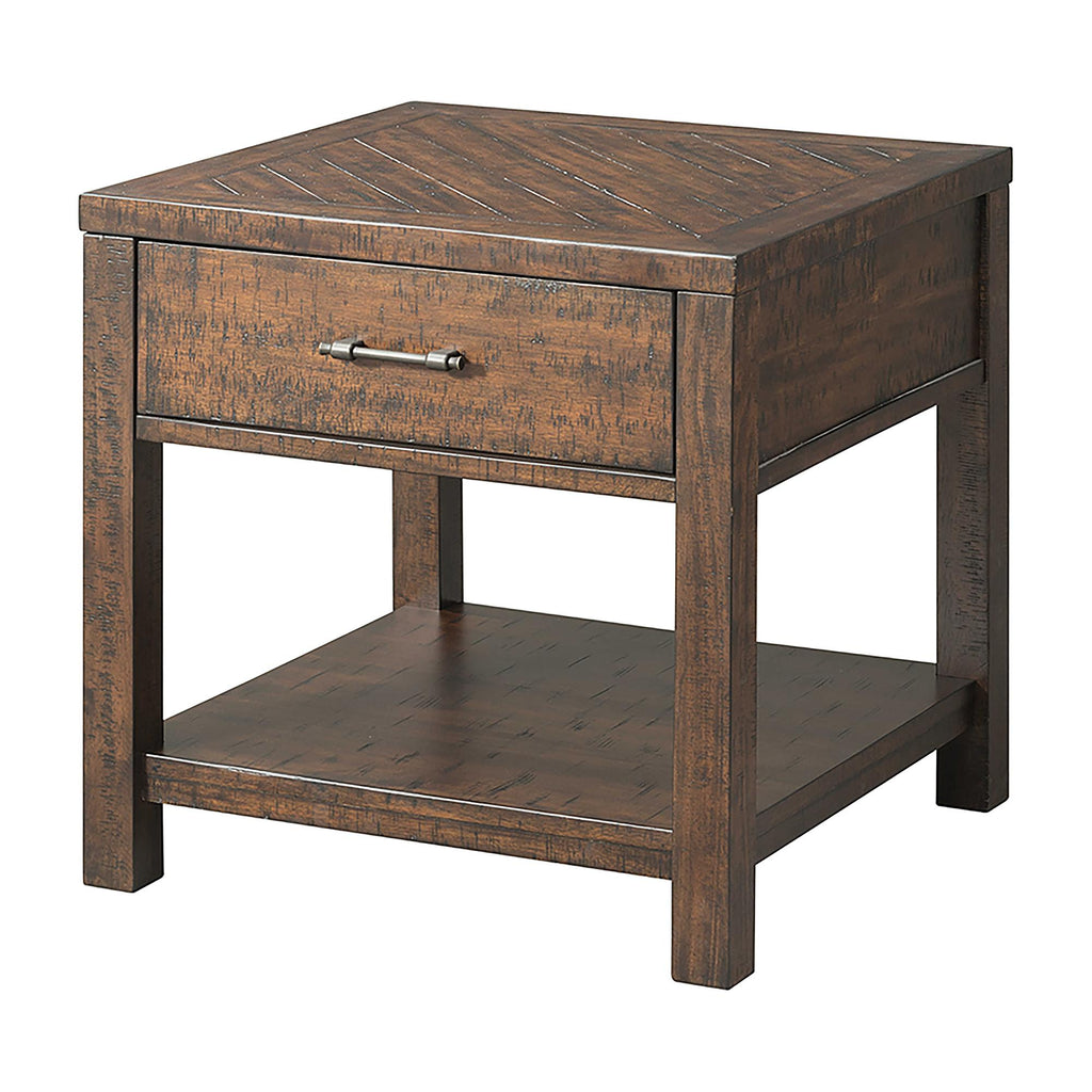 Elements International Jax TJX100ET End Table IMAGE 1
