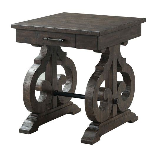 Elements International Stone TST100ET End Table IMAGE 1
