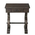 Elements International Stone TST100ET End Table IMAGE 2