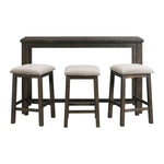  Elements International Stone 4 pc Counter Height Dinette IMAGE 2