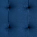 Elements International Crosby Tufted Storage Ottoman - Cobalt IMAGE 12