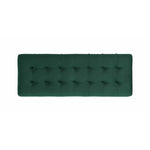 Elements International Crosby Tufted Storage Ottoman - Evergreen IMAGE 7