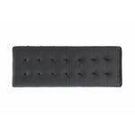  Elements International Crosby Tufted Storage Ottoman - Gun Metal IMAGE 7