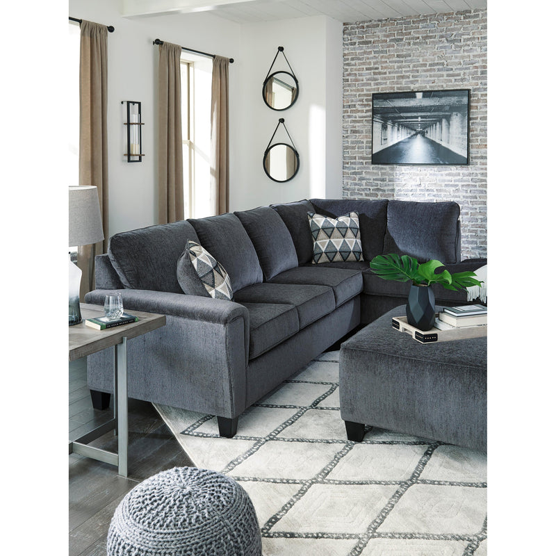 Signature Design by Ashley Abinger Fabric Queen Sleeper Sectional 8390569/8390517 IMAGE 6
