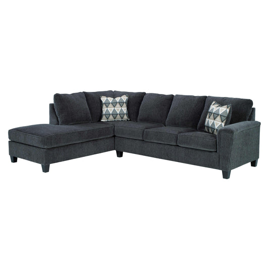 Signature Design by Ashley Abinger 83905S3 2 pc Sleeper Sectional with Chaise IMAGE 1