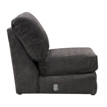 Jackson Furniture Mammoth 4376-31 Armless Chair - Smoke IMAGE 2