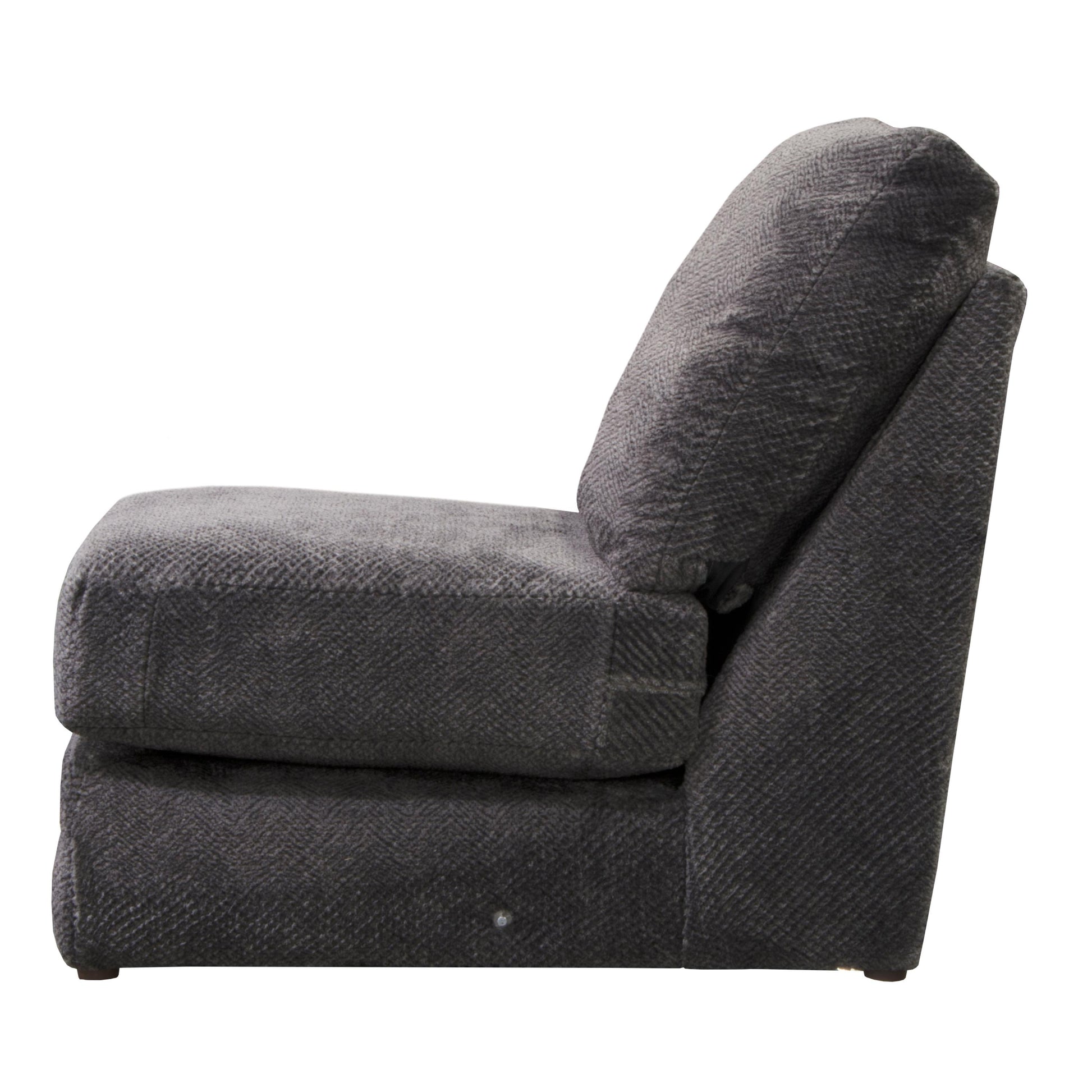 Jackson Furniture Mammoth 4376-31 Armless Chair - Smoke IMAGE 3