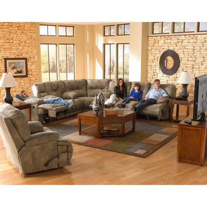  Catnapper Voyager 438 3 pc Power Sectional - Brandy IMAGE 4
