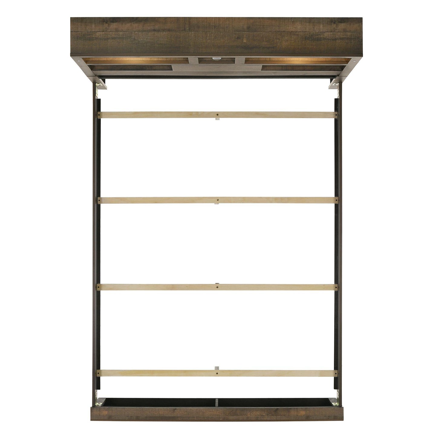  Elements International Bailey BY520FB Full Bookcase Bed with Bluetooth IMAGE 3