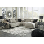  Signature Design by Ashley Colleyville 54405S14 5 pc Power Reclining Sectional with Chaise IMAGE 4