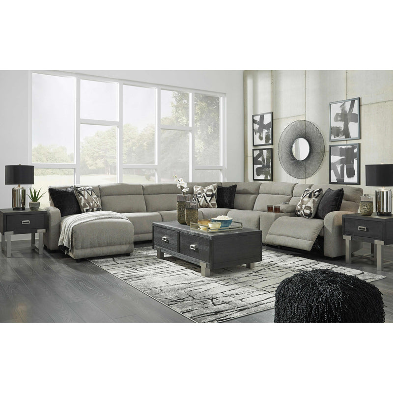 Signature Design by Ashley Colleyville Power Reclining Fabric 7 pc Sectional 5440579/5440546/5440546/5440577/5440531/5440557/5440562 IMAGE 4