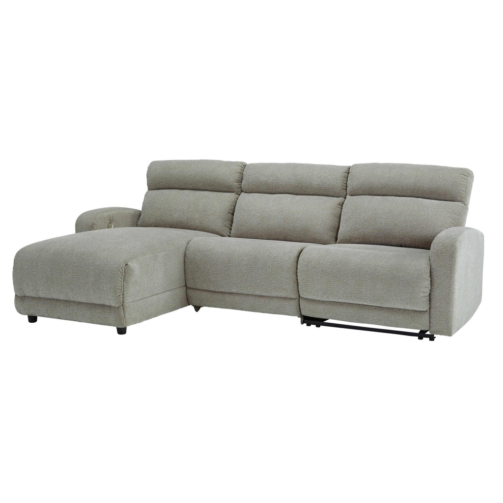Signature Design by Ashley Colleyville 54405S4 3 pc Power Reclining Sectional with Chaise IMAGE 1