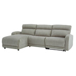 Signature Design by Ashley Colleyville 54405S4 3 pc Power Reclining Sectional with Chaise IMAGE 1