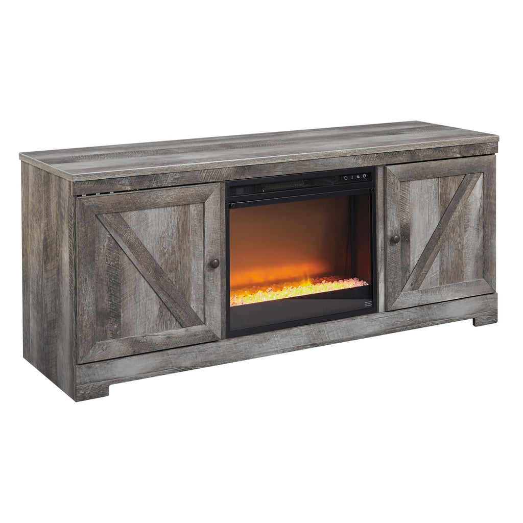Signature Design by Ashley Wynnlow W440W4 63" TV Stand with Electric Fireplace IMAGE 1