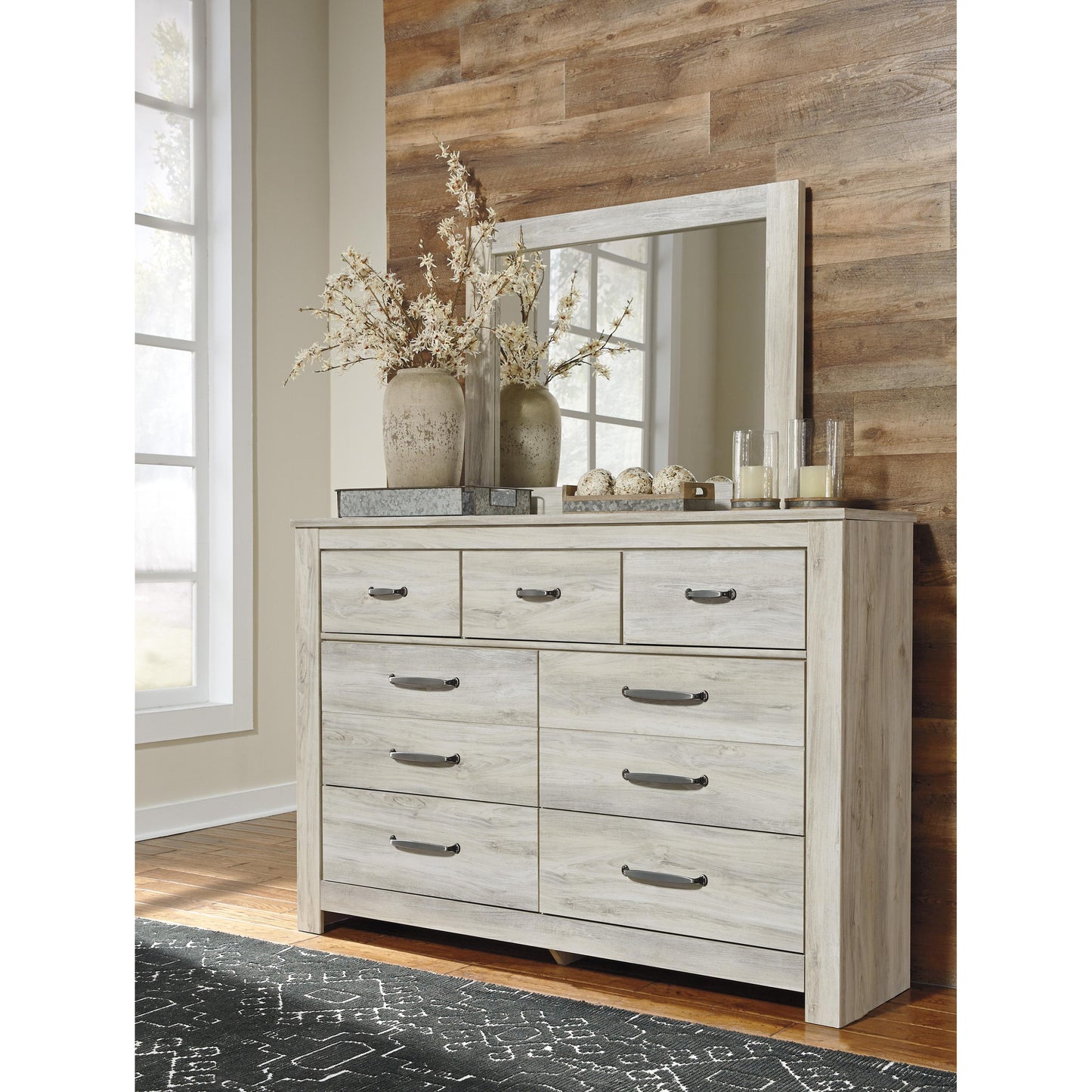 Signature Design by Ashley Bellaby B331B1 Dresser and Mirror IMAGE 2