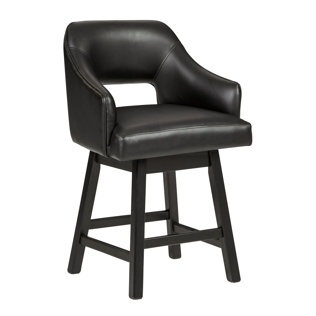 Signature Design by Ashley Tallenger D380-924 Upholstered Swivel Barstool IMAGE 1
