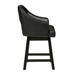 Signature Design by Ashley Tallenger D380-924 Upholstered Swivel Barstool IMAGE 3